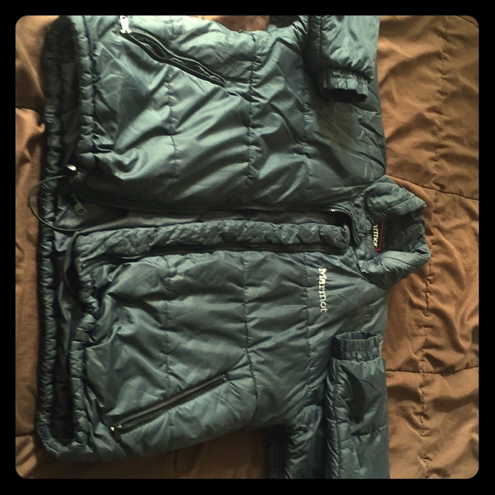 Marmot puffer jacket size large